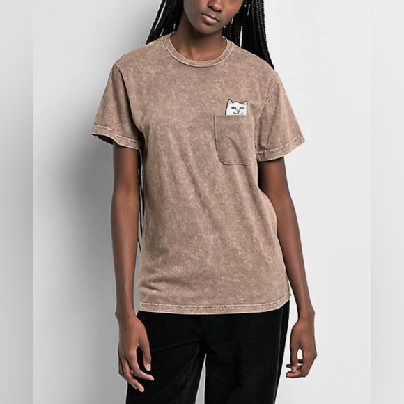 NWT! RIPNDIP TAN T-SHIRT! EPIC & EXCLUSIVE! 5 ⭐️ SHIRT ON MANY SITES! - Picture 2 of 5